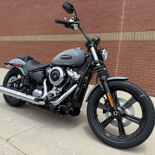 2026 Harley-Davidson® Street Bob® Dark Billiard Gray thumb 3