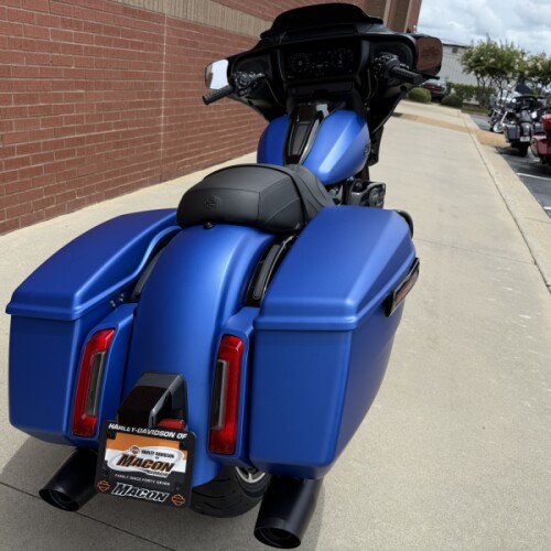 2026 Harley-Davidson® Street Glide® Aurora Blue Denim Black Trim thumb 0