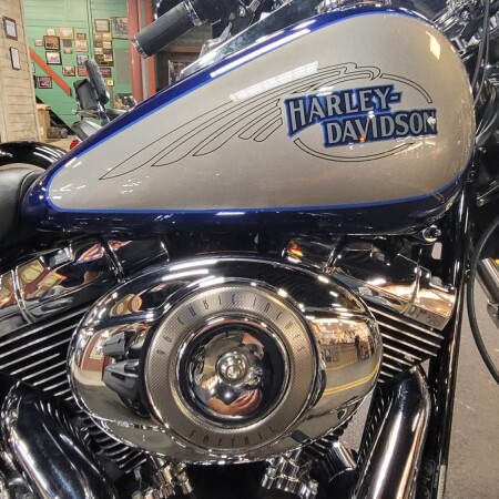 2007 Harley-Davidson® Softail® Custom Deep Cobalt Pearl & Pewter Pearl thumb 3