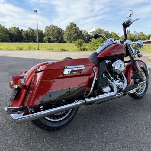 2013 Harley-Davidson® Road King® Two-Tone Candy Orange/Beer Bottle thumb 1