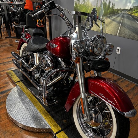 2013 Harley-Davidson® Softail® Deluxe EMBR RED SUNGLO W/ PINSTRIP thumb 0