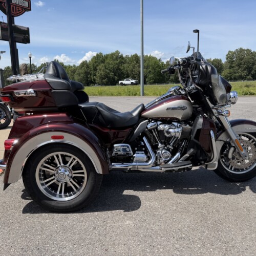 2018 Harley-Davidson® Tri Glide® Ultra Twisted Cherry/Silver Fortune thumb 2