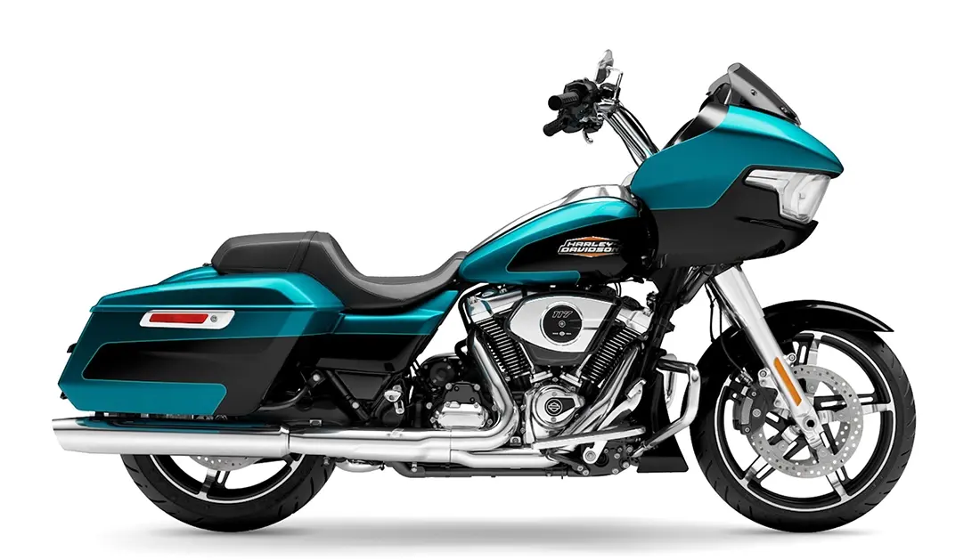 2026 Harley-Davidson® Road Glide® Teal Thunder / Vivid Black Chrome Trim FLTRX