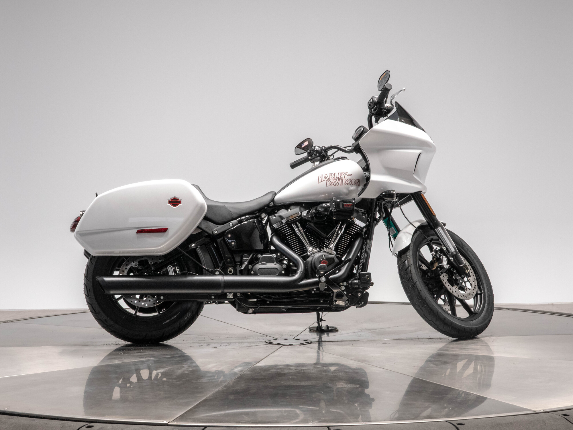 New 2026 Harley-Davidson FXLRST Low Rider ST in White Onyx Pearl with 10 miles