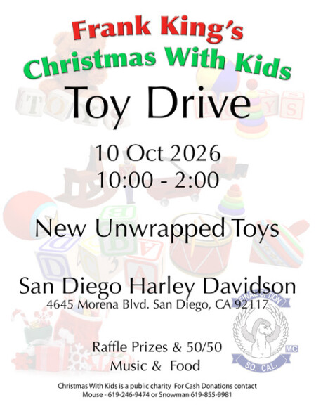 Frank Kings Christmas with Kids Toy Drive