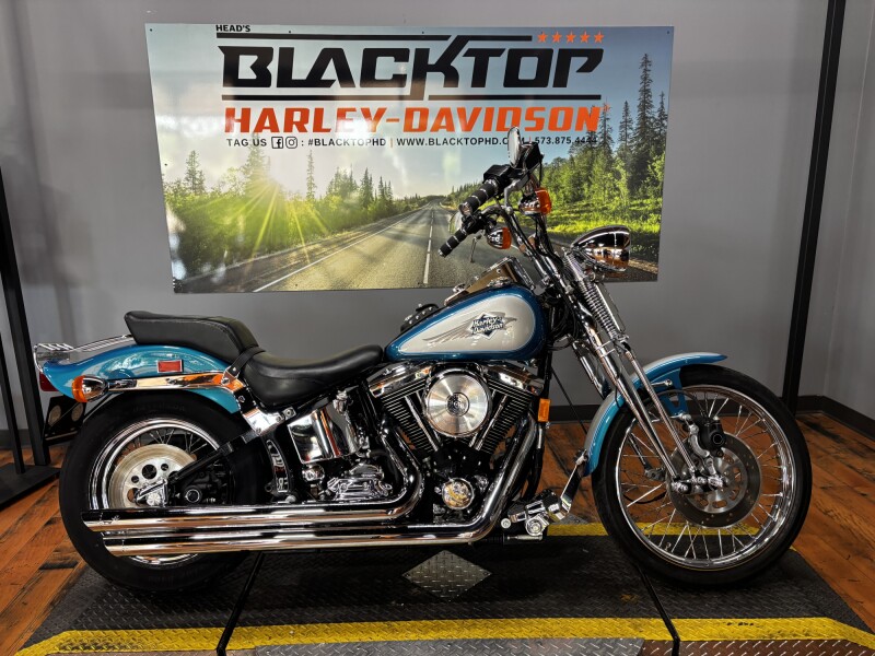 1995 HD FXSTS AQUA PEARL/SILVER