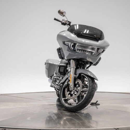 2026 HARLEY-DAVIDSON FLTRX ROAD GLIDE in Dark Billiard Gray with Chrome Trim thumb 2