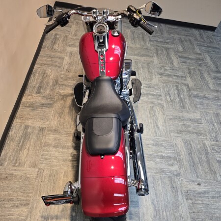 2026 Harley-Davidson® Fat Boy® Brilliant Red Chrome Trim FLFB thumb 1