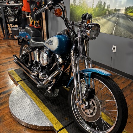 1995 HD FXSTS AQUA PEARL/SILVER thumb 0
