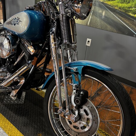 1995 HD FXSTS AQUA PEARL/SILVER thumb 1