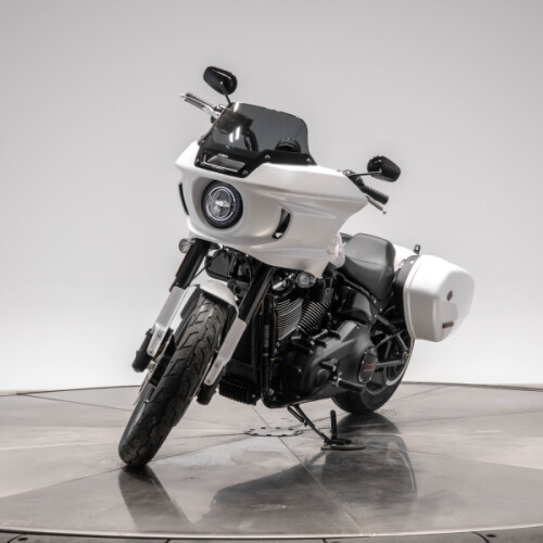 New 2026 Harley-Davidson FXLRST Low Rider ST in White Onyx Pearl with 10 miles thumb 1