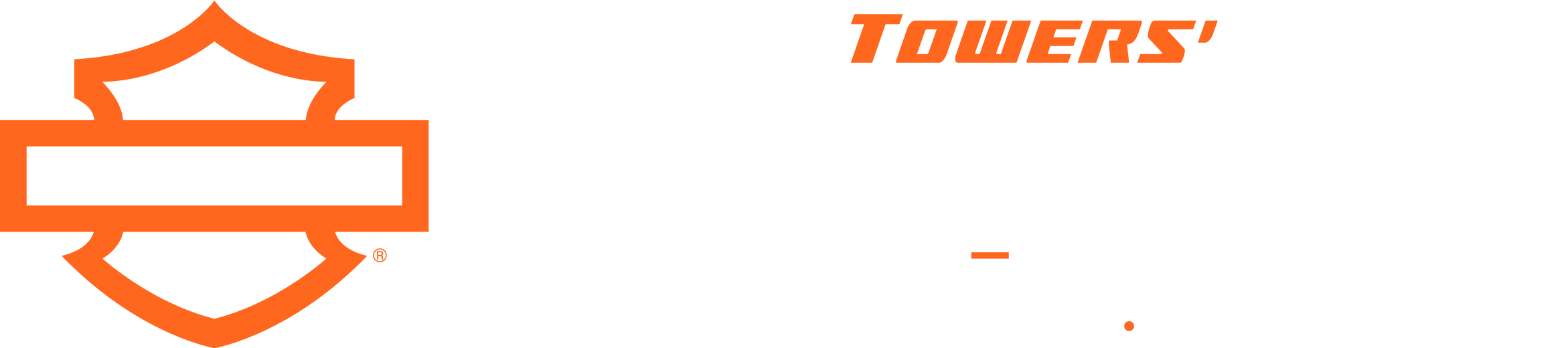 Towers' Bourbon Barrel Harley-Davidson logo