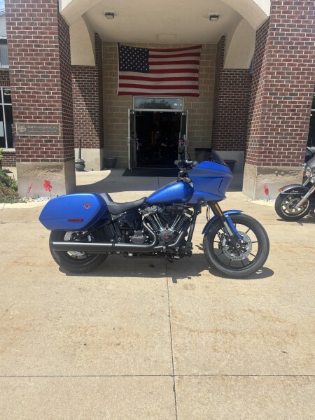 2026 Harley-Davidson® Low Rider® ST Aurora Blue Denim Black Trim