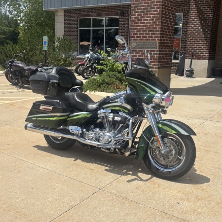 2006 Cvo Ultra Classic Electra Glide EMERALD GREEN/GREEN W/PINSTRIPE thumb 3