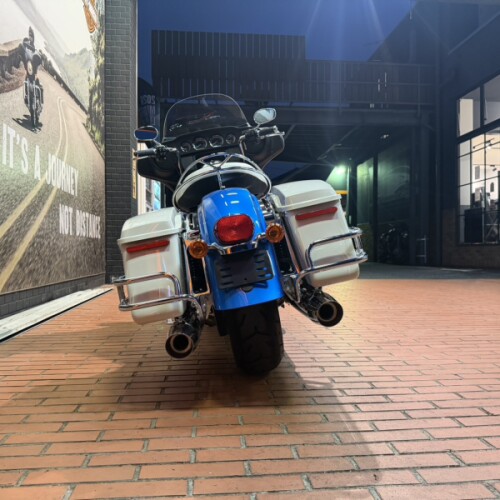 2021 Harley-Davidson® Electra Glide® Revival™ Hi-Fi Blue/Birch White thumb 1