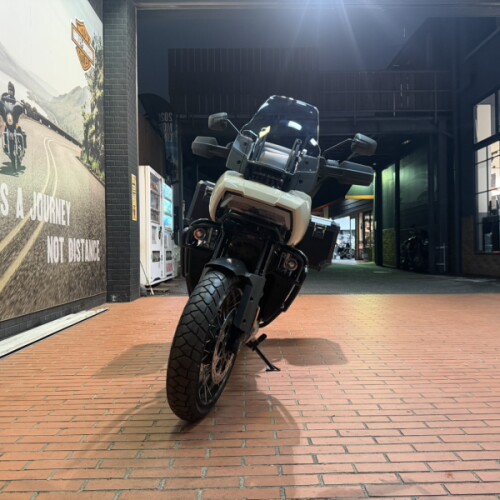 2023 Harley-Davidson® Pan America™ 1250 Special Industrial Yellow/White Sand thumb 2