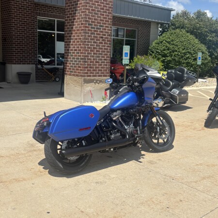 2026 Harley-Davidson® Low Rider® ST Aurora Blue Denim Black Trim thumb 2