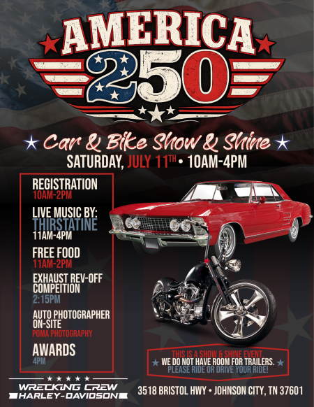 America 250 Car & Bike Show