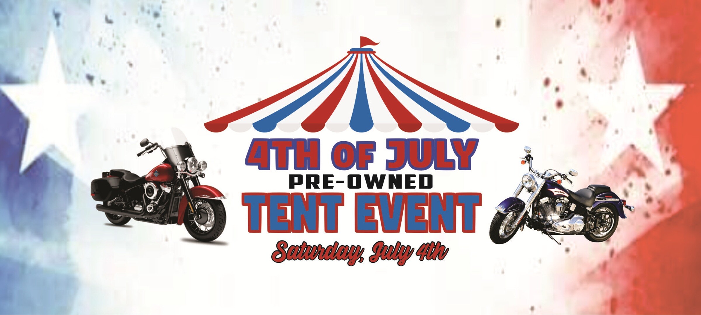 4th of July TENT EVENT