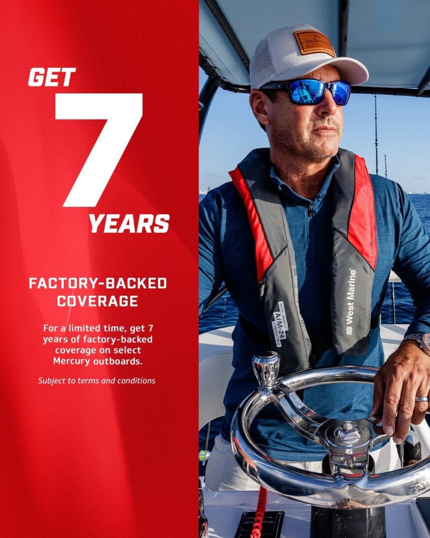 Mercury 7-Year Warranty