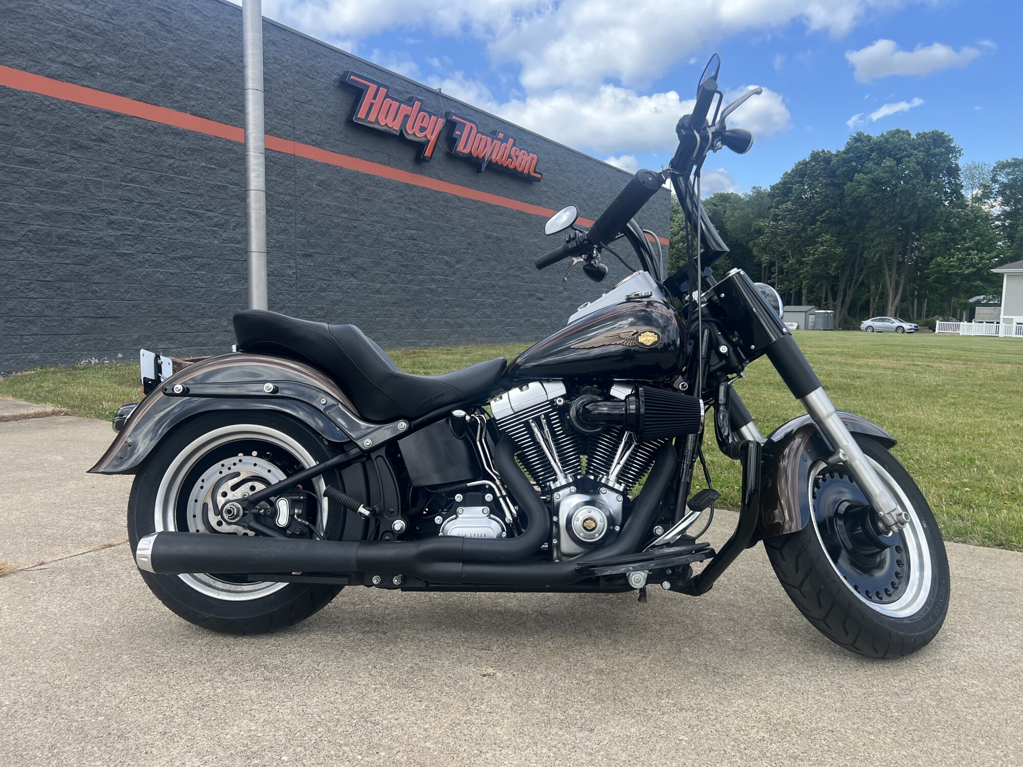 2013 Harley-Davidson® Fat Boy® Lo 110th Anniversary Edition Anniversary Vintage Bronze/Anniversary V