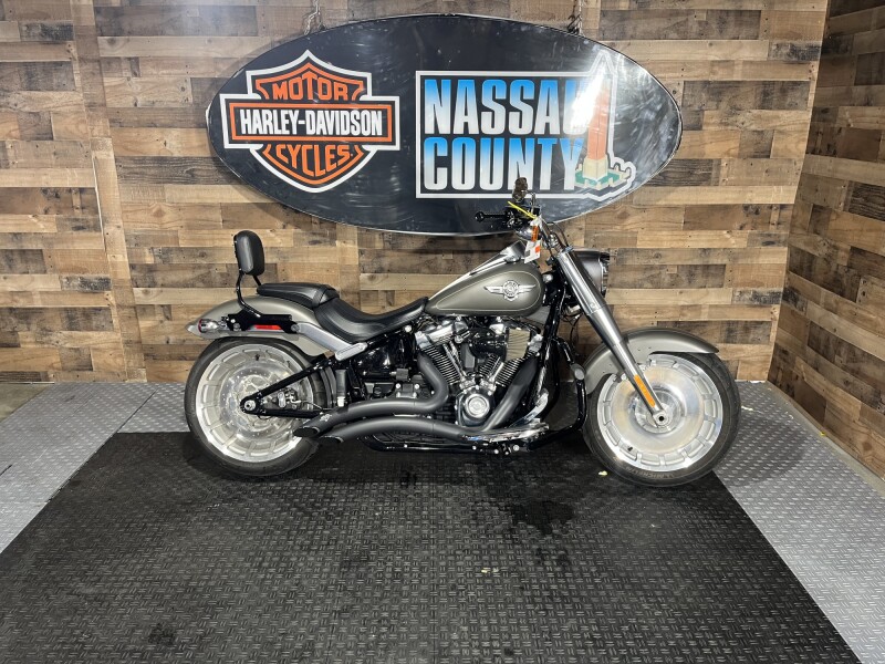 2019 Harley-Davidson® Fat Boy® Industrial Gray Denim