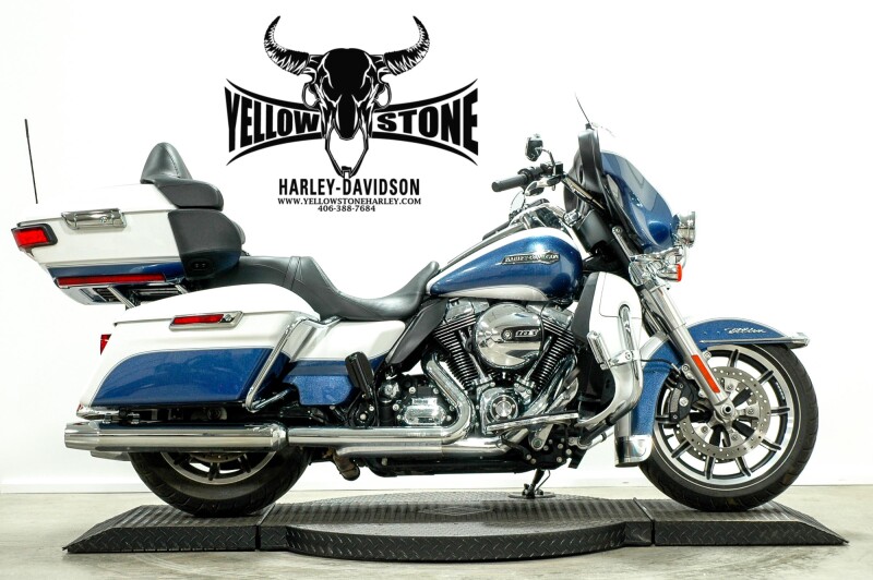 2015 Harley-Davidson® Electra Glide® Ultra Classic® Low Two-Tone White Hot Pearl/Blue Hot Pearl