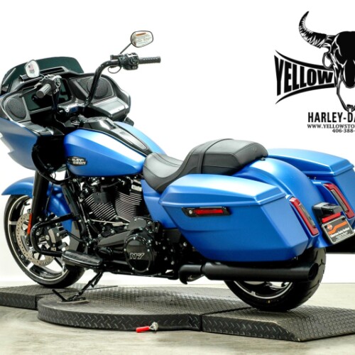 2026 Harley-Davidson® Road Glide® Aurora Blue Denim Black Trim thumb 1