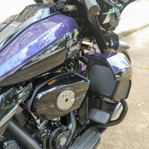 2026 Harley-Davidson® Street Glide 3 Limited Purple Abyss / Vivid Black Black Trim thumb 2
