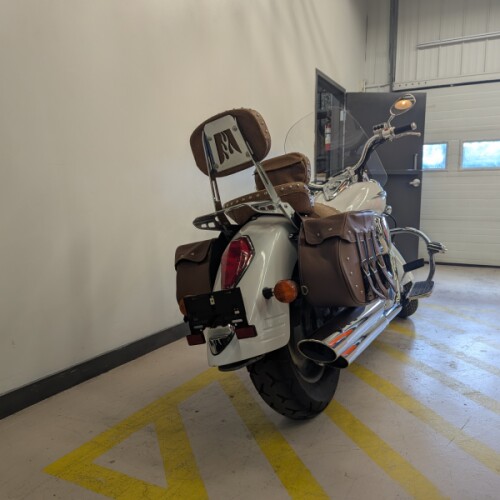 2008 Honda VTX1300R8 - Pearl White (Chrome Trim) thumb 1