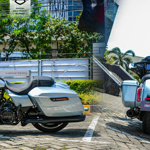 2024 Harley-Davidson® Street Glide™ Atlas Silver Metallic - Black Finish thumb 0