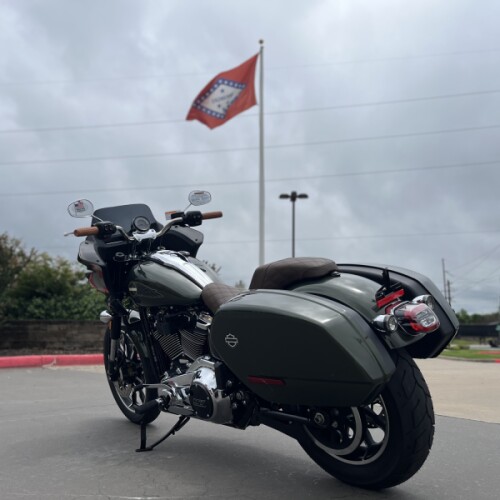2026 Harley-Davidson® Low Rider® ST FXLRST Olive Steel Metallic Chrome Trim thumb 0