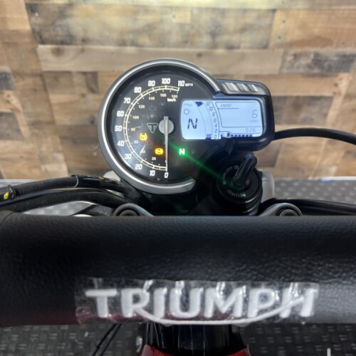 2024 Scrambler 400X Carnival Red & Phantom Black thumb 0