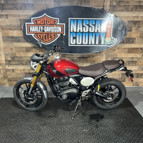 2024 Scrambler 400X Carnival Red & Phantom Black thumb 2