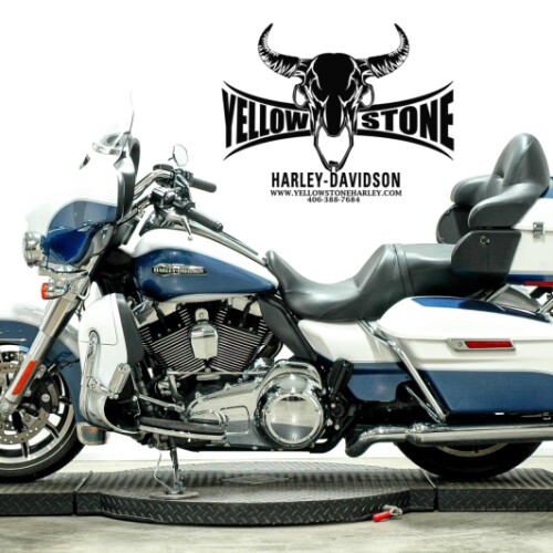 2015 Harley-Davidson® Electra Glide® Ultra Classic® Low Two-Tone White Hot Pearl/Blue Hot Pearl thumb 0