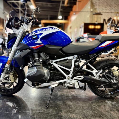 2023 BMW Motorrad R 1250 R Racing Blue Metallic thumb 2