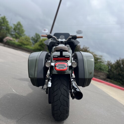2026 Harley-Davidson® Low Rider® ST FXLRST Olive Steel Metallic Chrome Trim thumb 1