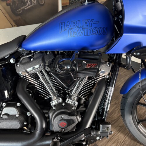 2026 Harley-Davidson® Low Rider® ST Aurora Blue Denim Black Trim thumb 0