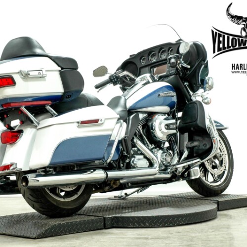 2015 Harley-Davidson® Electra Glide® Ultra Classic® Low Two-Tone White Hot Pearl/Blue Hot Pearl thumb 3