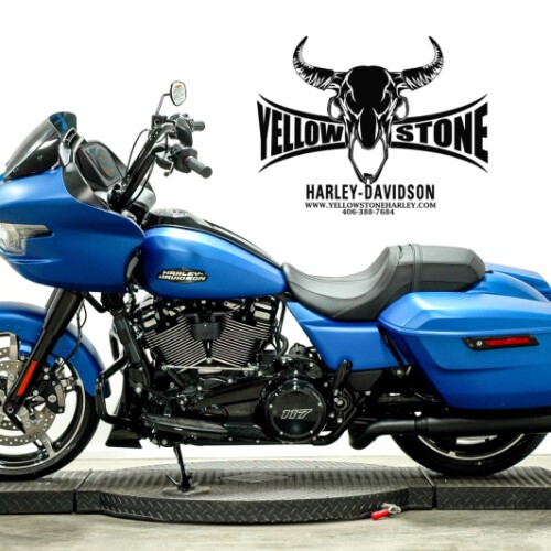 2026 Harley-Davidson® Road Glide® Aurora Blue Denim Black Trim thumb 0
