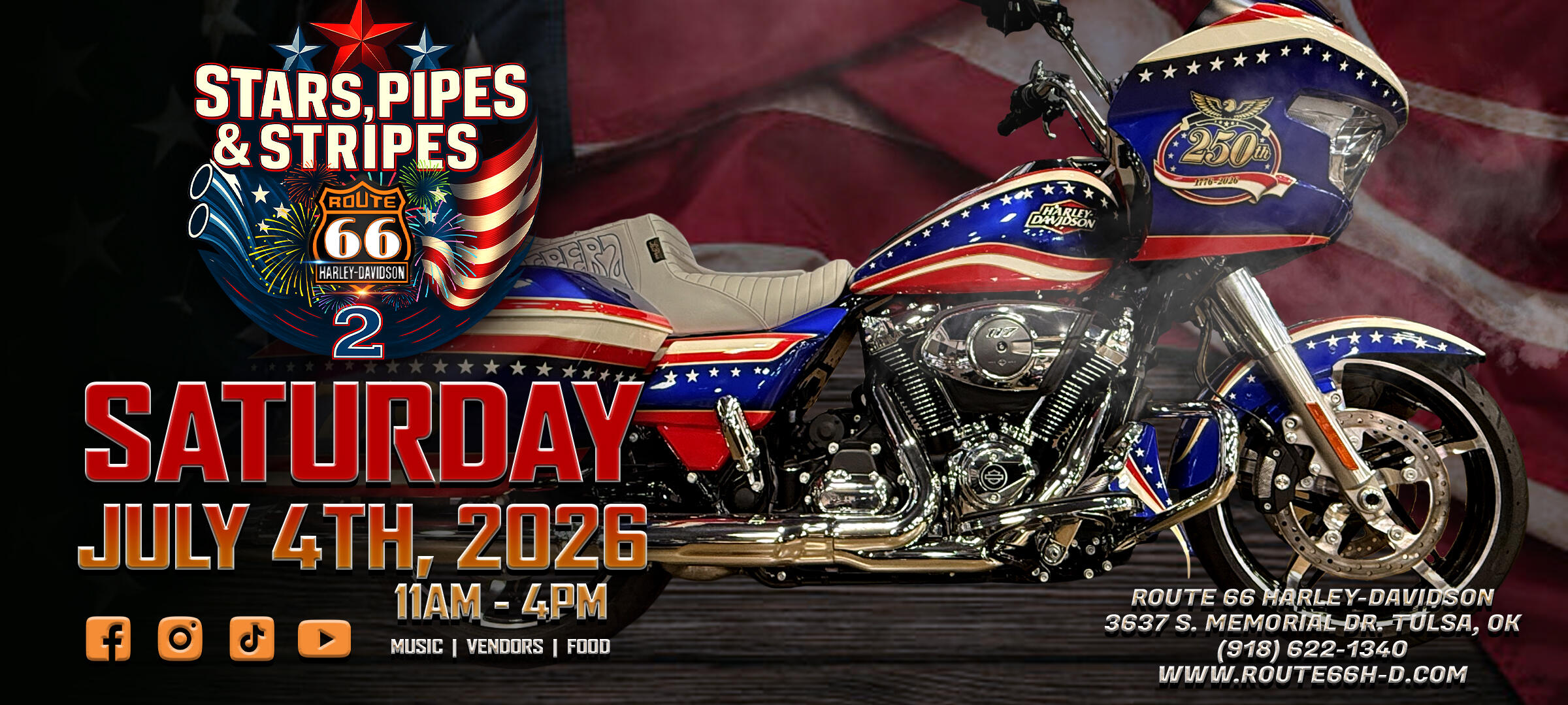Stars, Pipes, & Stripes 2!