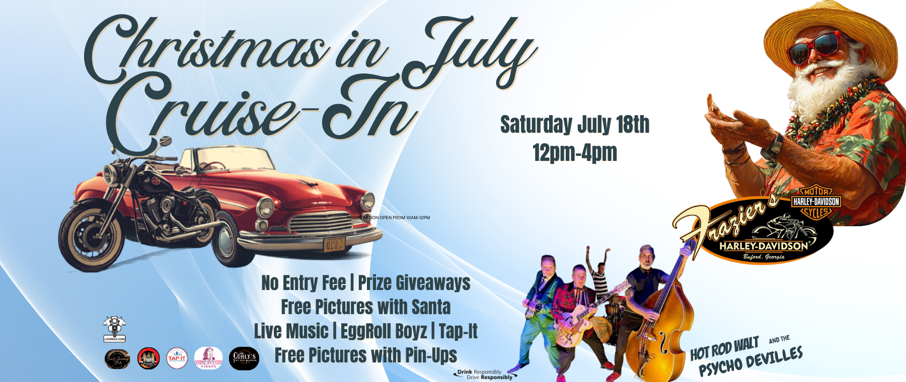 Christmas In July Cruise-In Event!