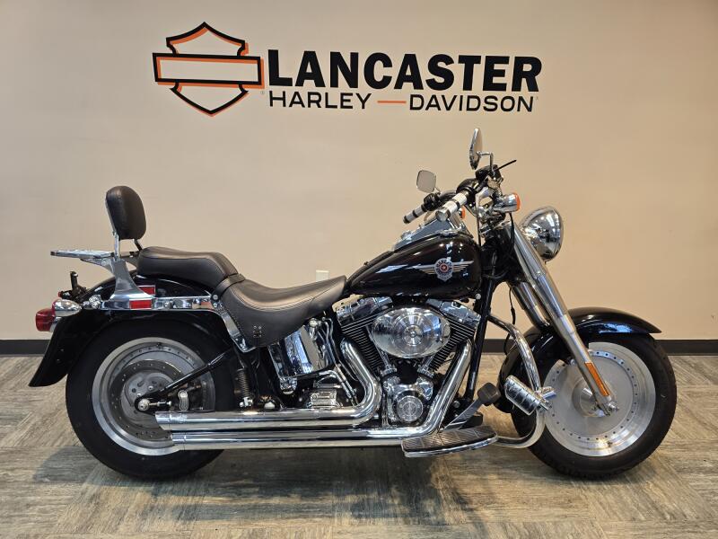 2002 Harley-Davidson® Fat Boy® Vivid Black FLSTFI