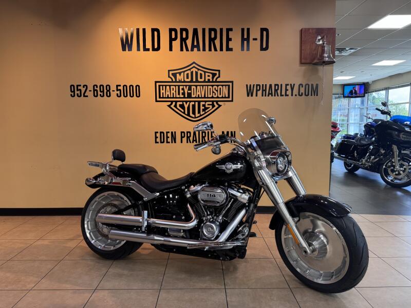 2018 Harley-Davidson® Fat Boy® 114 Black Tempest
