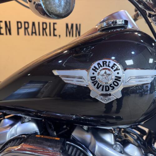 2018 Harley-Davidson® Fat Boy® 114 Black Tempest thumb 3