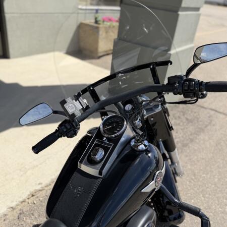 2012 Harley-Davidson® Fat Boy® Lo Vivid Black thumb 0