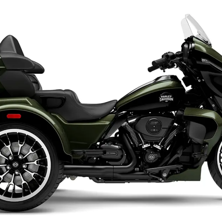 2026 Harley-Davidson® Street Glide 3 Limited Olive Steel Metallic / Vivid Black Black Trim thumb 3