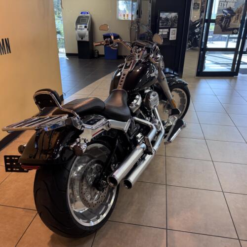 2018 Harley-Davidson® Fat Boy® 114 Black Tempest thumb 0