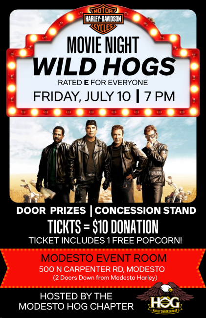 Modesto H.O.G. Movie Night