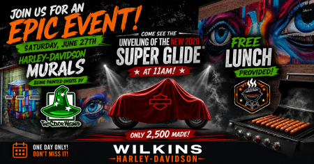Wilkins NEW Super Glide Unveiling Party!